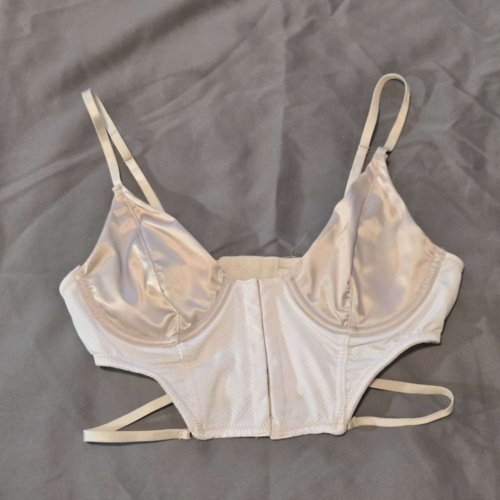 Urban Outfitters Satin Cream Bralette